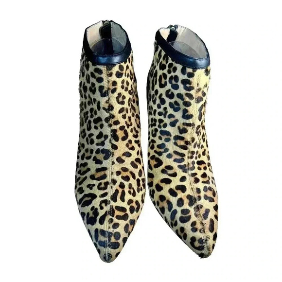 Adrienne Vittadini “Nyla” leopard-print ankle booties. Size 10 (US) / 43 (EU). - Picture 6 of 11
